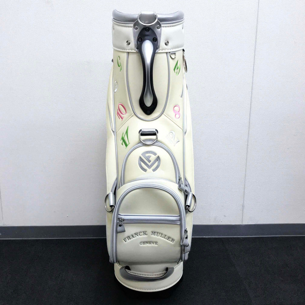 FRANCK MULLER Miyakojima Caddy Bag, Golf Bag, Shoulder Bag, Leather, Unisex, Multicolor