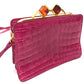 MIUMIU Pouch Shoulder Bag, Leather, Pink, for Women