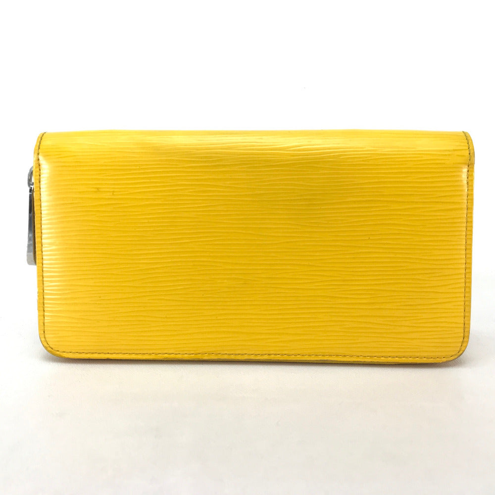 LOUIS VUITTON Epi Zippy Wallet, Round Zip Long Wallet, Epi Leather, Women's, Citron