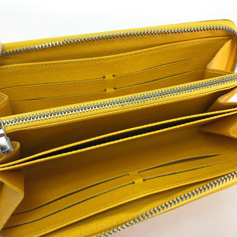 LOUIS VUITTON Epi Zippy Wallet, Round Zip Long Wallet, Epi Leather, Women's, Citron