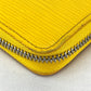 LOUIS VUITTON Epi Zippy Wallet, Round Zip Long Wallet, Epi Leather, Women's, Citron