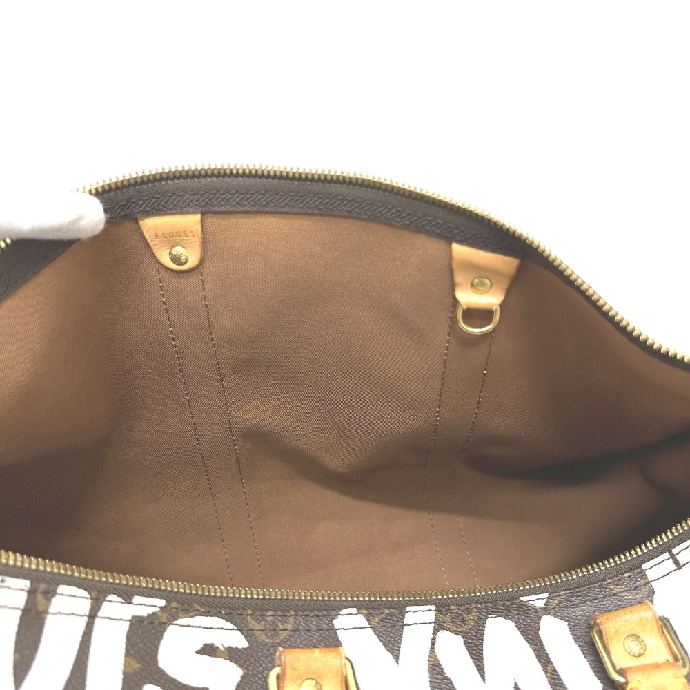 LOUIS VUITTON M92197 Monogram Graffiti Keepall 50 Boston Bag Bag Travel Bag Travel Bag Boston Bag Monogram Graffiti Canvas Unisex Brown