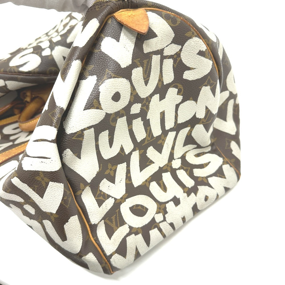 LOUIS VUITTON M92197 Monogram Graffiti Keepall 50 Boston Bag Bag Travel Bag Travel Bag Boston Bag Monogram Graffiti Canvas Unisex Brown