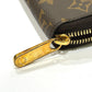 LOUIS VUITTON M41895 Monogram Zippy Wallet กระเป๋าสตางค์ซิปรอบ Monogram Canvas สำหรับผู้หญิง สี Fuchsia Brown