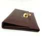 Salvatore Ferragamo Gancini Pochette/Wallet/Shoulder Bag in Brown Leather for Women