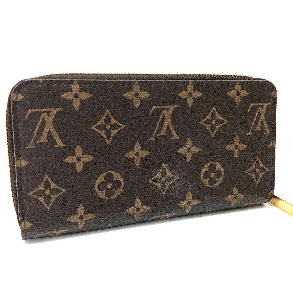LOUIS VUITTON M62414 Monogram Lovely Bird Zippy Wallet, Round Zip Long Wallet, Monogram Canvas, Women's, Brown