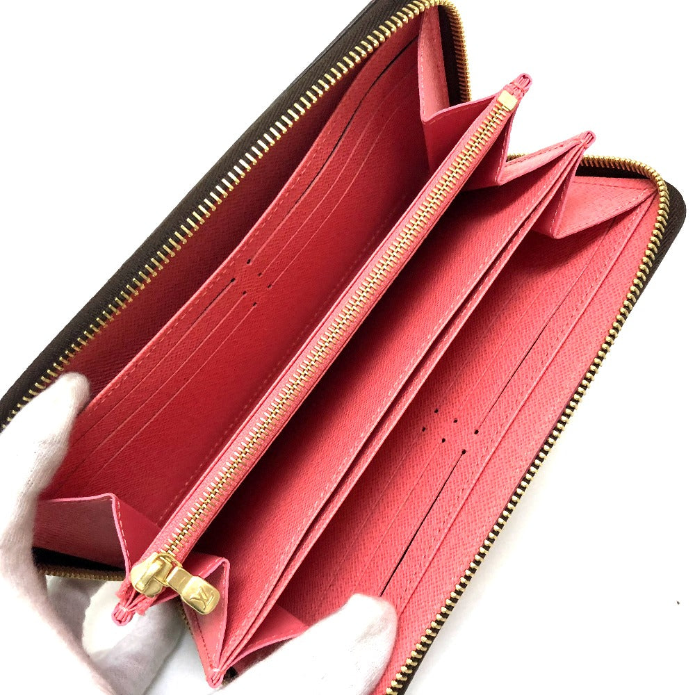 LOUIS VUITTON M62414 Monogram Lovely Bird Zippy Wallet, Round Zip Long Wallet, Monogram Canvas, Women's, Brown