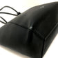 LOUIS VUITTON M42291 Lockme Hippopotamus Logo Shoulder Bag Leather Women's Noir Noir