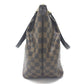 Louis Vuitton N41103 Damier Westminster GM Bag Tote Bag bahu Beg Damier Canvas Wanita Ebene Brown