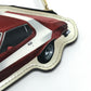 LOUIS VUITTON M50420 Vernis Sticker Porte Monnaie Voiture Wallet, Coin Purse, Patent Leather, Women's, Red