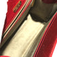 TIFFANY &amp; Co. Vintage Logo Pochette Chain Shoulder Bag Leather Women's Red