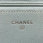 CHANEL 長財布 カバン 斜め掛け Vステッチ ココマーク CC チェーンウォレット ショルダーバッグ キャビアスキン レディース