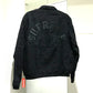 Supreme 19SS Patchwork Harrington Jacket, Men's Cotton Patchwork Harrington Jacket, Black