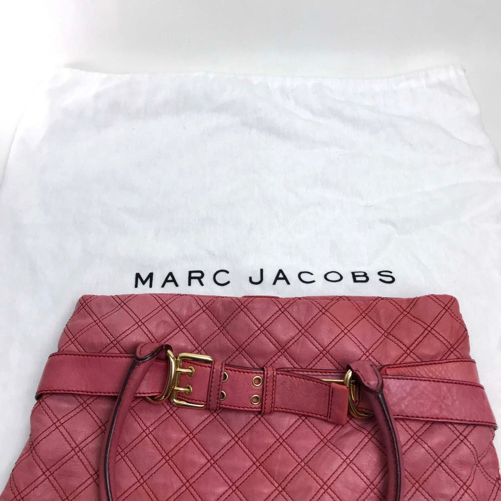 MARC BY MARC JACOBS キルティング ハンドバッグ トートバッグ レザー レディース - brandshop-reference
