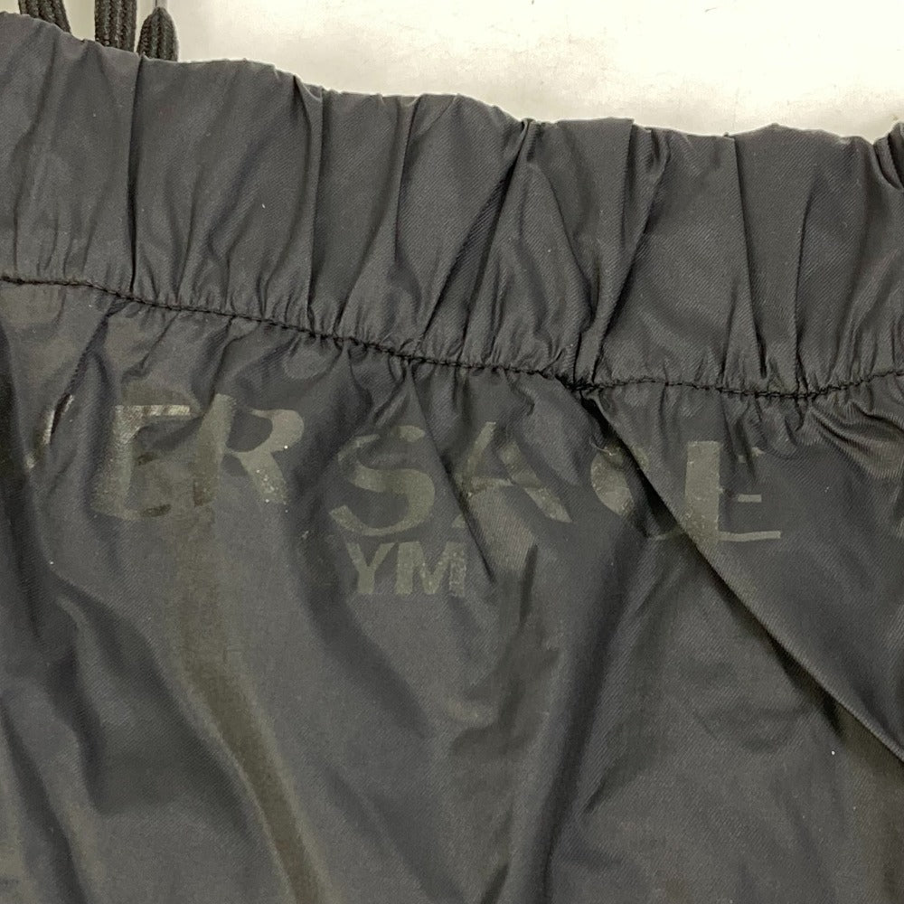 ヴェルサーチ VERSACE ロゴ GYM 海パン サーフパンツ ハーフパンツ ボトムス ショートパンツ 水着 ナイロン ブラック 未使用約305cmウエスト幅
