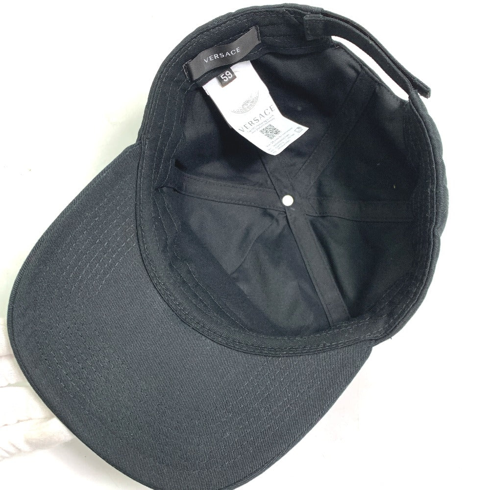 VERSACE バロック ロゴ 帽子 キャップ帽 ベースボール キャップ コットン メンズ - brandshop-reference