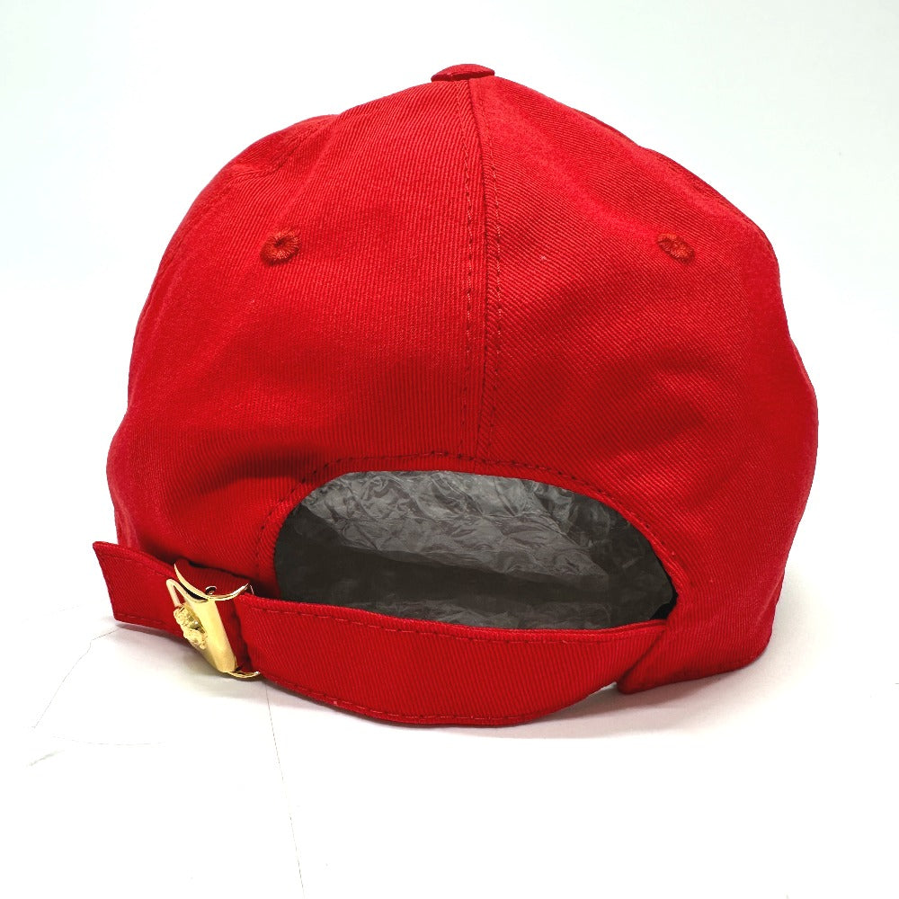 VERSACE バイカラー ロゴ 帽子 キャップ帽 ベースボール キャップ キャンバス レディース - brandshop-reference