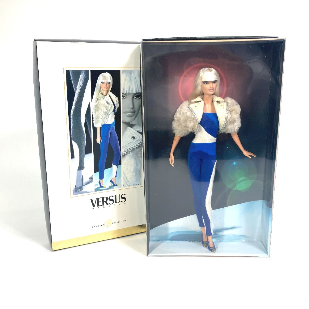 VERSACE インテリア Barbie バービー コラボ 人形 DOLL ドール ゴールドラベル オブジェ プラスチック レディース |  brandshop-reference