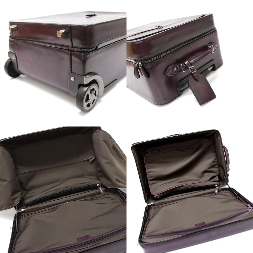 Berluti PF1000 フォーミュラ スーツケース 旅行バッグ  カバン  キャリーバッグ レザー メンズ - brandshop-reference