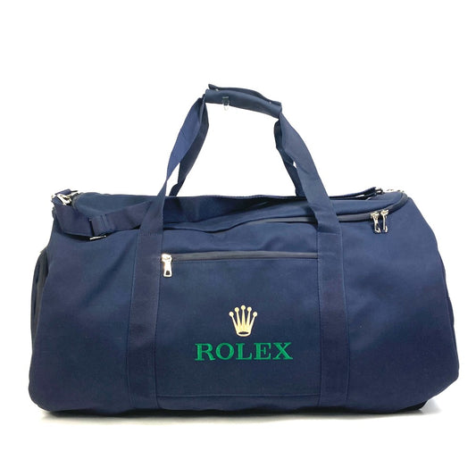 ROLEX ロゴ刺繍 スポーツバッグ カバン 2WAY/旅行バッグ ボストンバッグ キャンバス ユニセックス - brandshop-reference