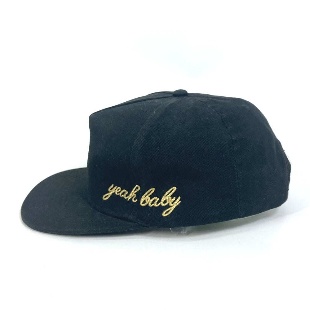 SAINT LAURENT PARIS 419285 yeah baby ハット 帽子 刺繍 キャップ コットン メンズ - brandshop-reference