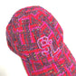 SAINT LAURENT PARIS 677545 ロゴ ツイード ベースボール  帽子 キャップ帽 ベースボール キャップ ウール レディース - brandshop-reference