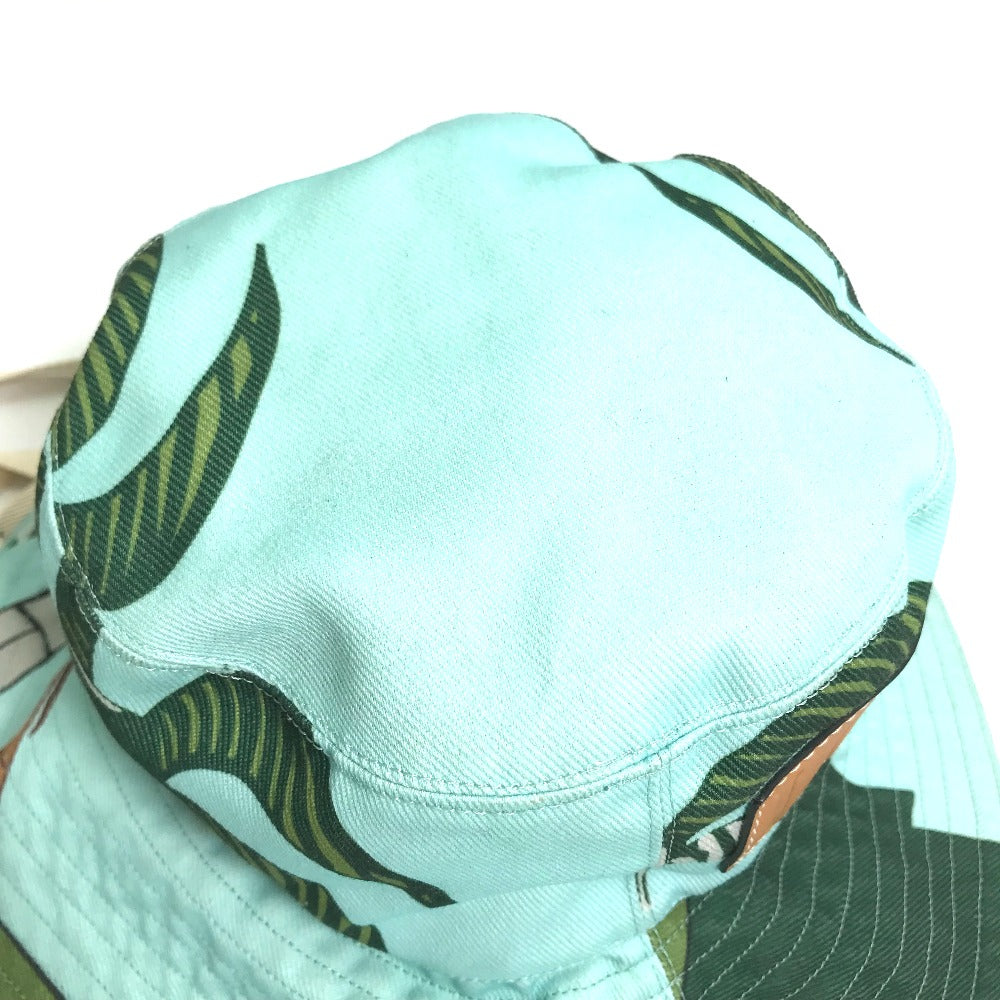 LOEWE 紐付き イースター アイランド フィッシャーマンハット ハット帽 帽子 バケットハット ボブハット ハット コットン メンズ - brandshop-reference