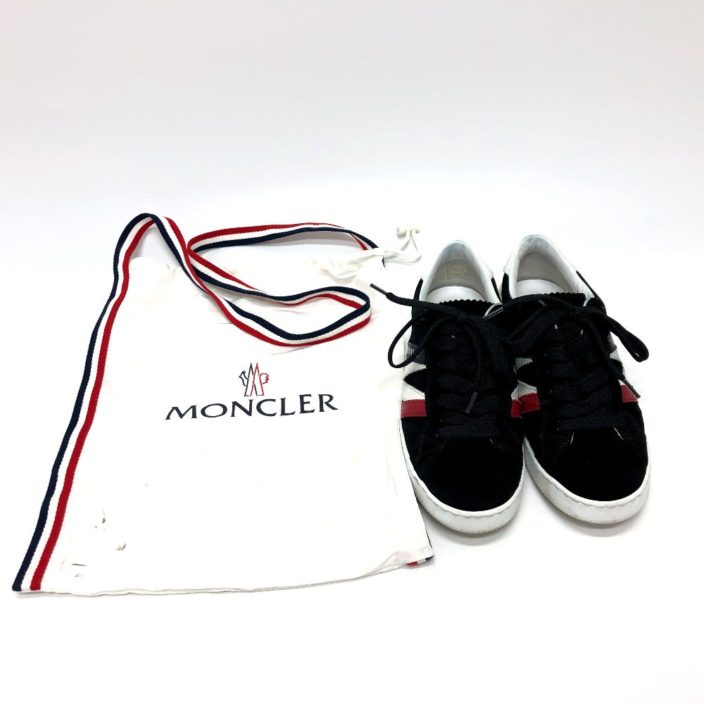 MONCLER モナコ ローカット スニーカー スエード メンズ - brandshop-reference