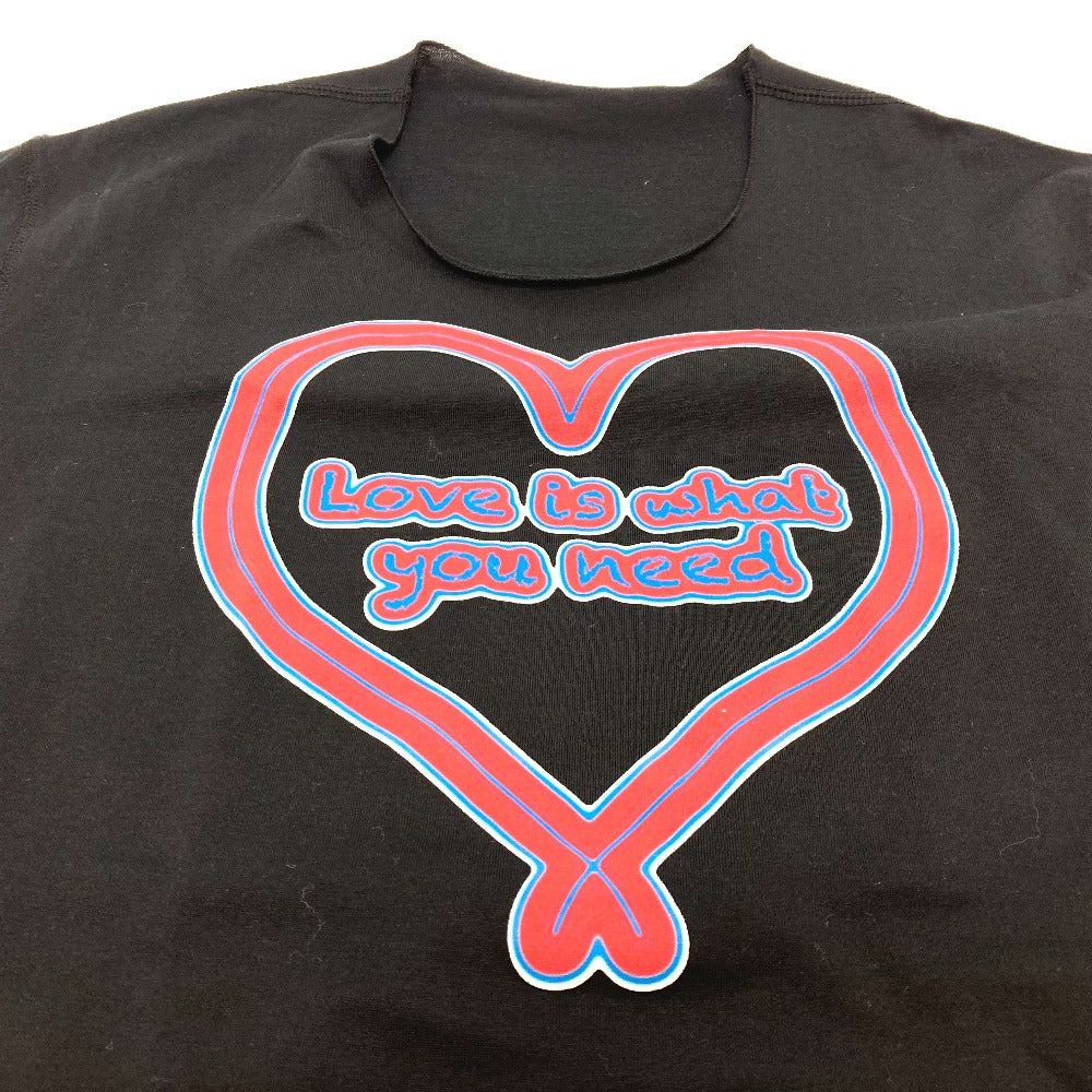 Lucien Pellat-Finet フロントハート Love is what you need トップス カットソー 半袖Ｔシャツ コットン レディース - brandshop-reference