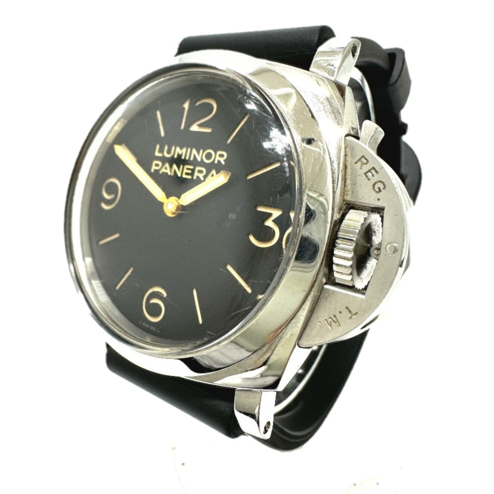 パネライ PANERAI ルミノール 1950 3デイズ PAM00372 前期 手巻き 腕時計 SS シルバー