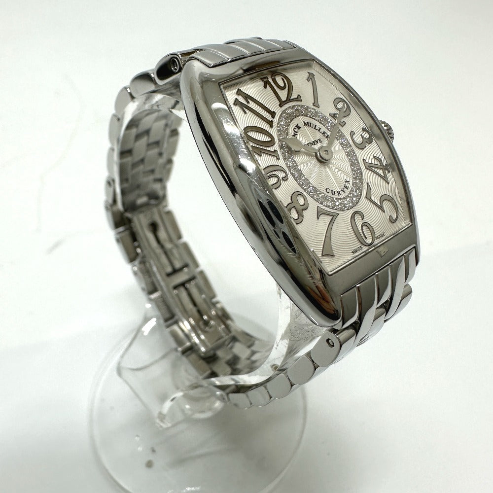FRANCK MULLER 1752QZRELCD1RAC トノウカーベックス ダイヤモンド クォーツ 腕時計 SS レディース - brandshop-reference