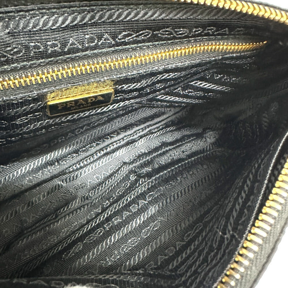 PRADA 1BH085 トライアングルロゴ チェーン カバン ショルダーバッグ ナイロン レディース - brandshop-reference