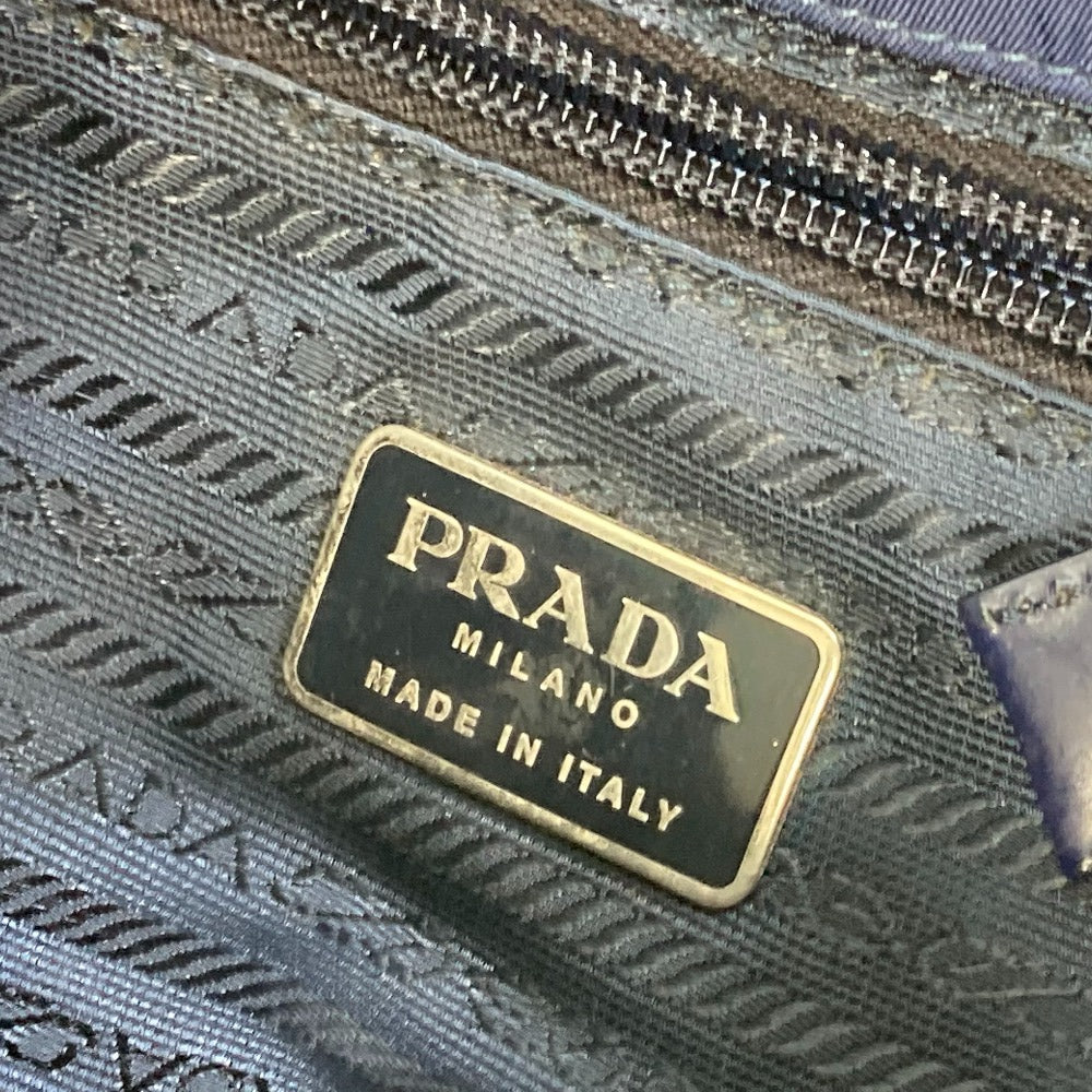 PRADA トライアングルロゴ 三角ロゴ バックパック カバン リュックサック ナイロン レディース - brandshop-reference