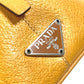 PRADA トライアングルロゴ 三角プレート アルマ型 ハンドバッグ レザー レディース - brandshop-reference