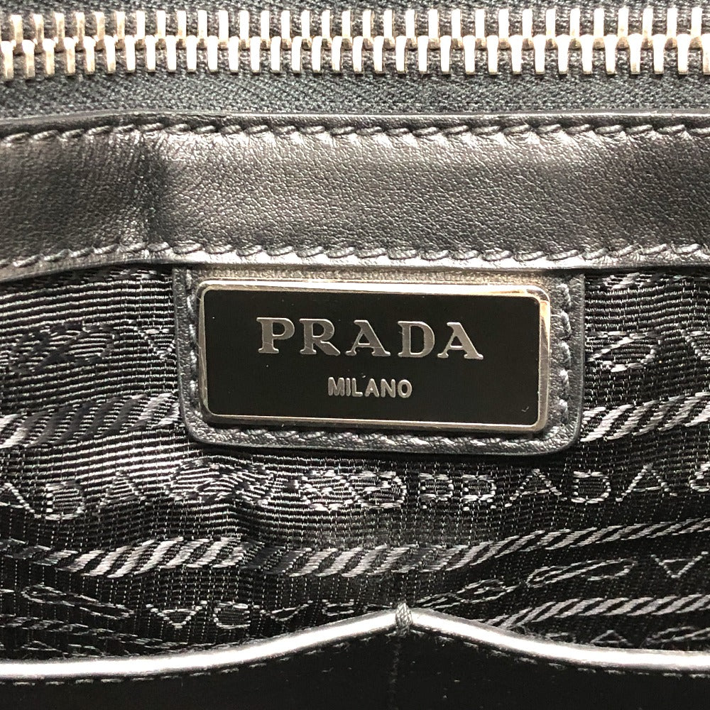 PRADA 2VG079 ロゴ ビジネス カバン トートバッグ サフィアーノレザー メンズ - brandshop-reference