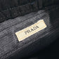 PRADA 2G0980 テスート GUANTI ロゴ ロング 手袋 バイカラー グローブ ナイロンキャンバス メンズ - brandshop-reference