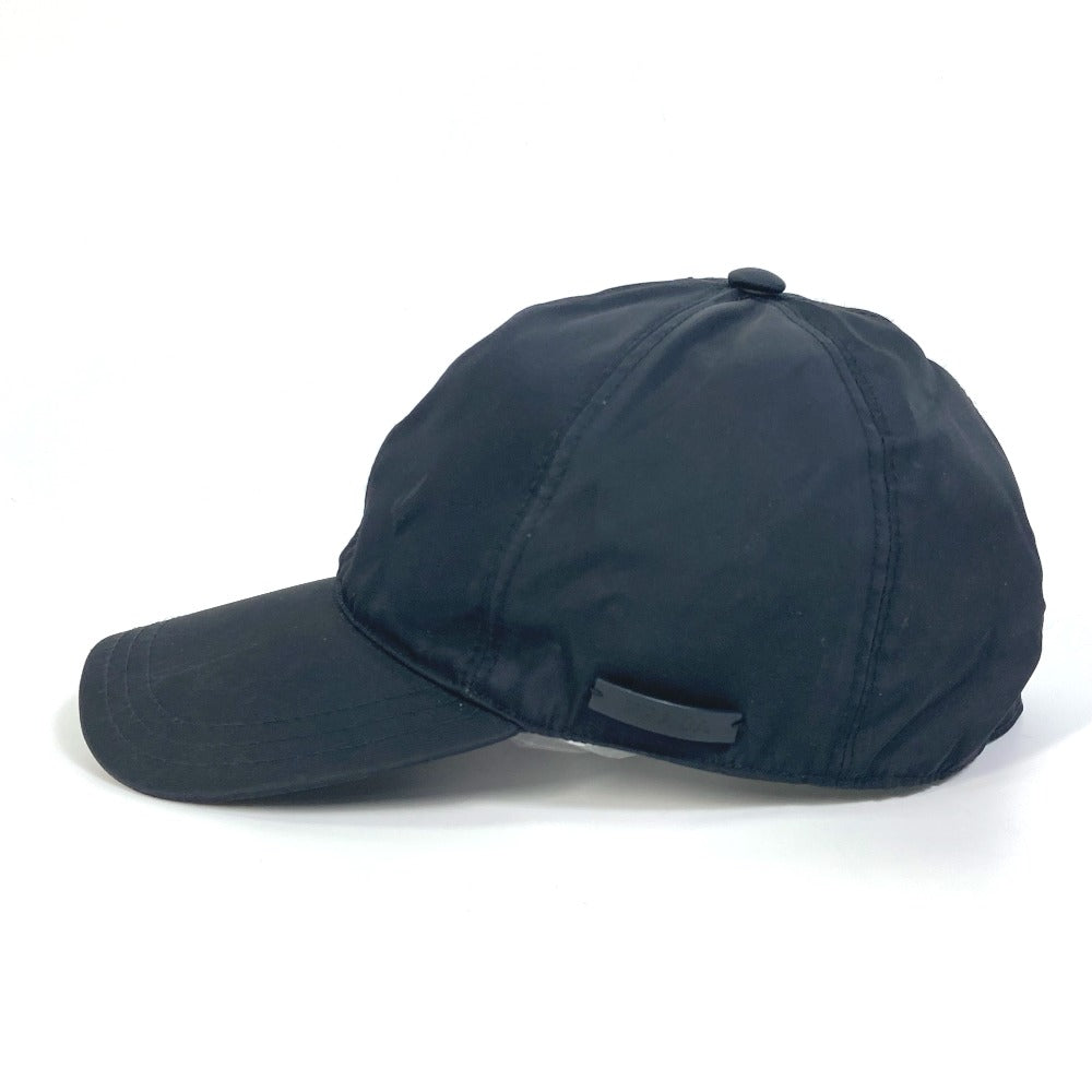 PRADA ナイロン 帽子 ロゴ レザータグ ベースボール キャップ ポリエステル ユニセックス - brandshop-reference