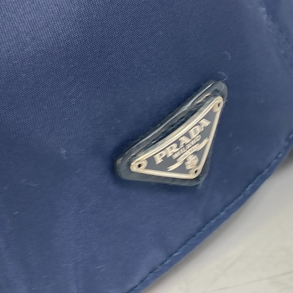 PRADA トライアングルロゴ 三角ロゴ プレート 帽子 キャップ帽 ベースボール キャップ ナイロン メンズ - brandshop-reference