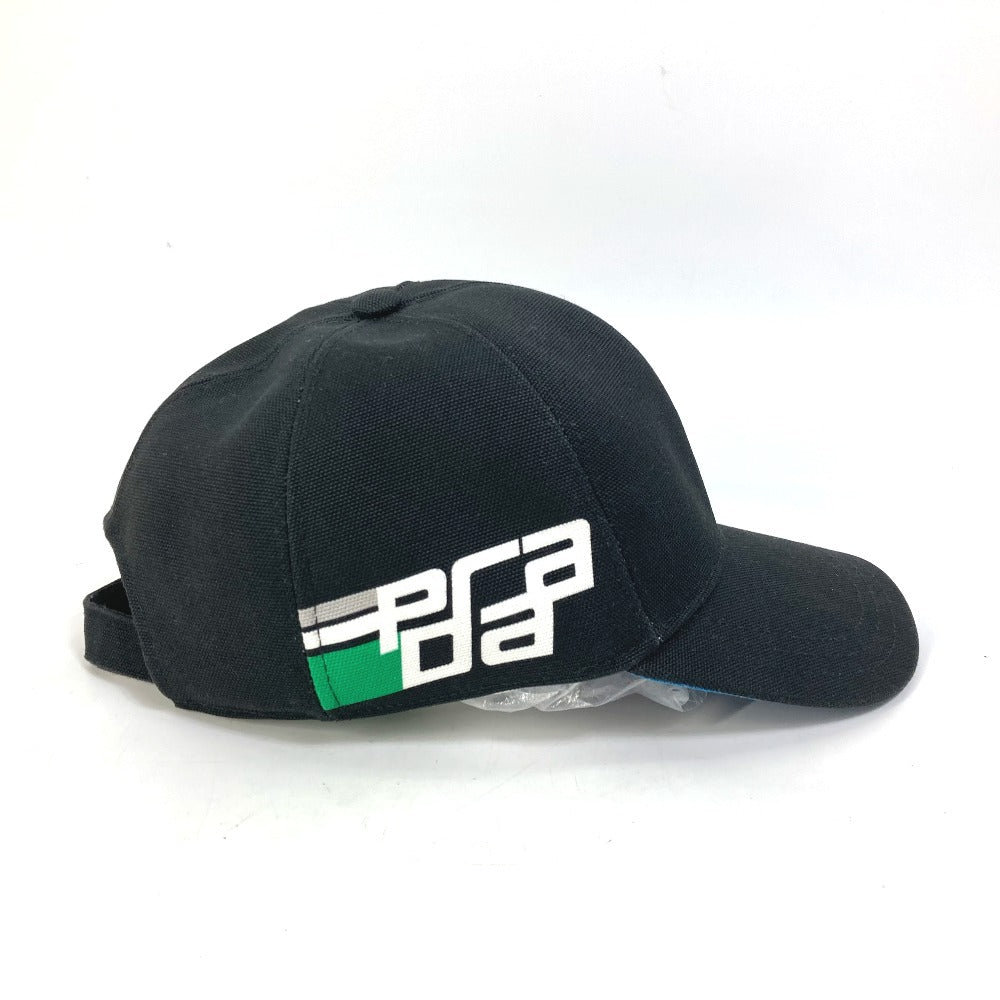 PRADA ロゴ 帽子 キャップ帽 ベースボール キャップ コットン メンズ - brandshop-reference