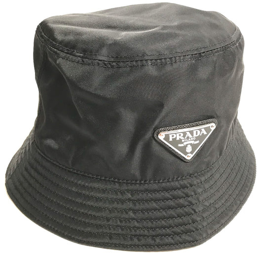 PRADA 1HC137 ハット帽 帽子 バケットハット ボブハット トライングルロゴ RE NYLON ハット ナイロン レディース - brandshop-reference