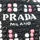 PRADA 1BG425 ラフィア ウッドビーズ カバン ハンドバッグ トートバッグ ラフィア レディース - brandshop-reference