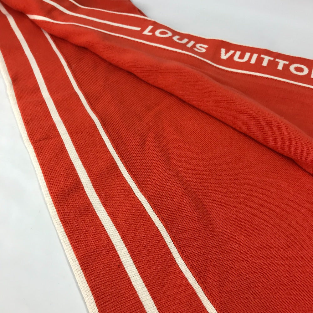 LOUIS VUITTON LVCUP ルイヴィトンカップ ロゴ バイカラー マフラー コットン メンズ - brandshop-reference