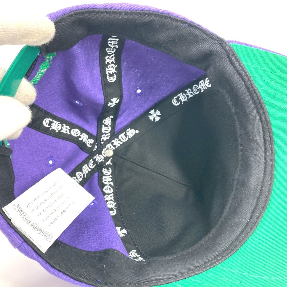 CHROME HEARTS バイカラー CH ロゴ 帽子 キャップ帽 ベースボール キャップ ポリエステル メンズ |  brandshop-reference
