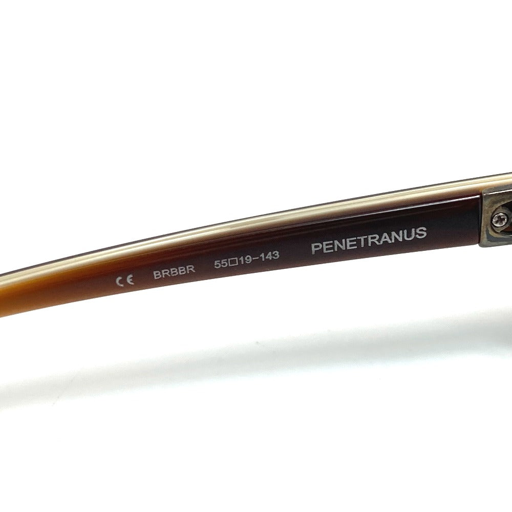 CHROME HEARTS スクエア型 PENETRANUS 伊達メガネ 眼鏡 プラスチック メンズ - brandshop-reference