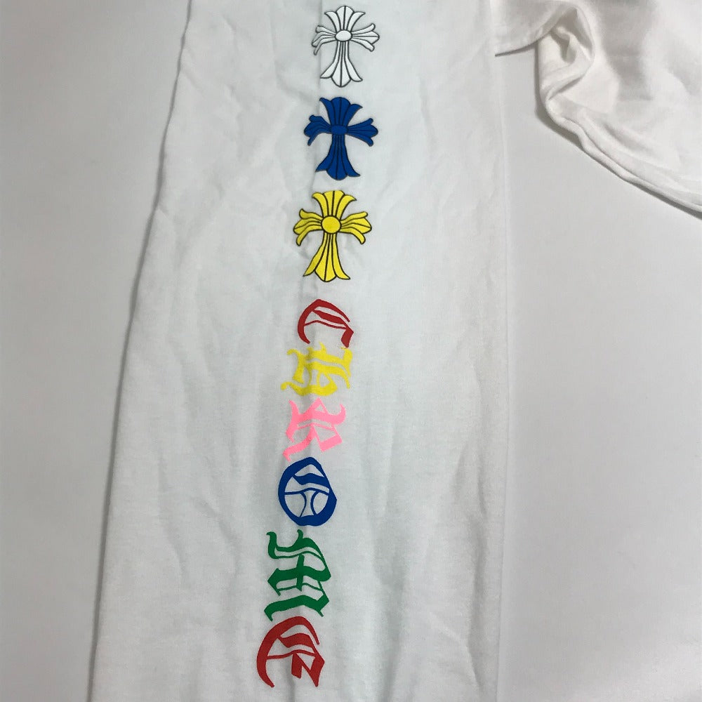 CHROME HEARTS MLTCOL CEM CRS L/S Tee  マルチカラーセメタリークロス ロングスリーブ ロングＴシャツ コットン メンズ - brandshop-reference