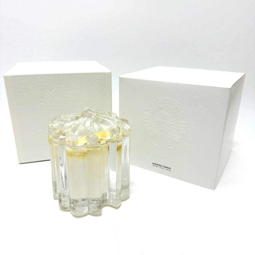 CHROME HEARTS SCENTED CANDLE CHプラスガラス  アロマキャンドル オブジェ ガラス ユニセックス - brandshop-reference