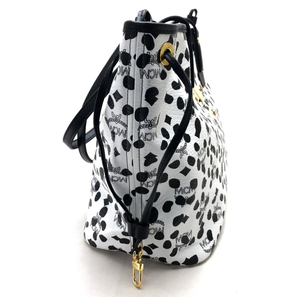 MCM Shoulder Bag Dalmatian Studs Loveless Collaboration Coating ...