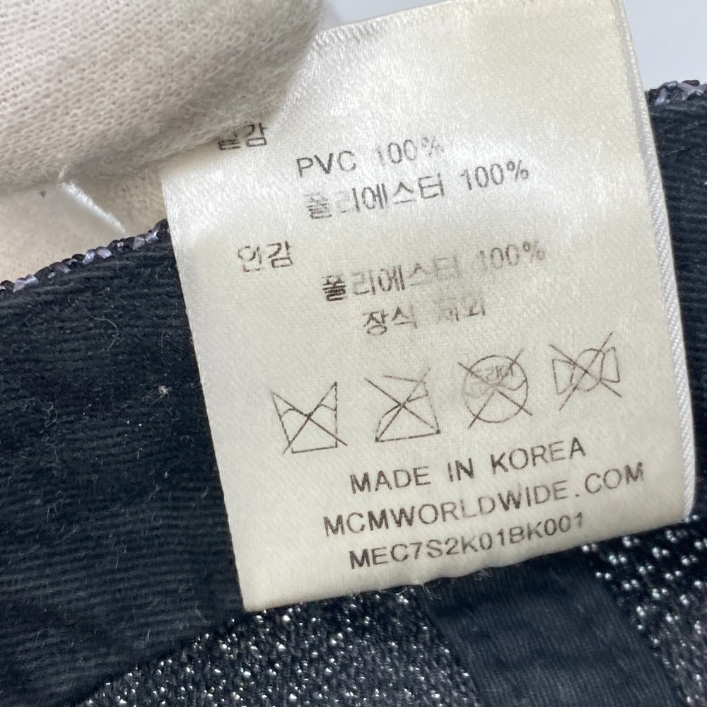 MCM ロゴ ヴィセトス 子 キャップ帽 ベースボール キャップ PVC メンズ - brandshop-reference