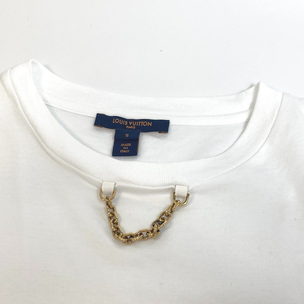 LOUIS VUITTON CA36929 チェーンディテール クルーネック 半袖Ｔシャツ