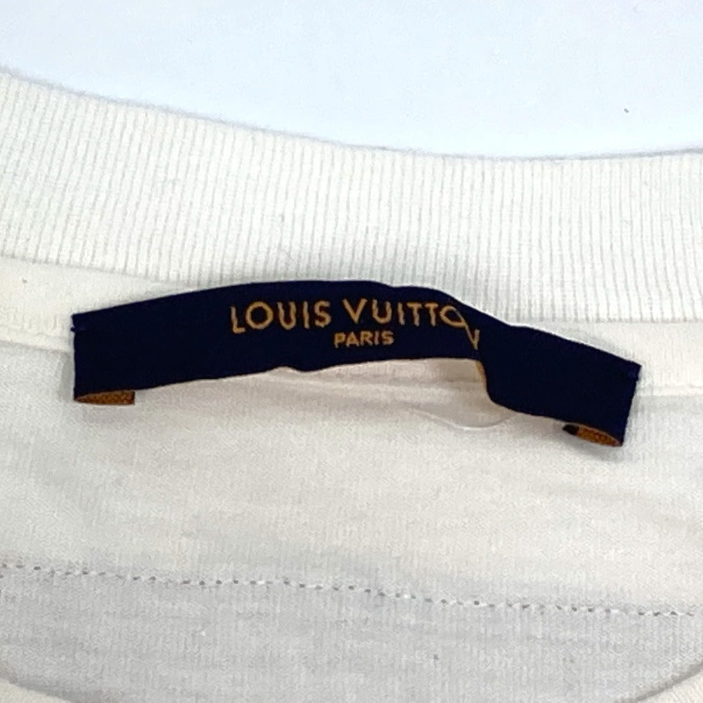 LOUIS VUITTON 1A9GP4 22SS/カットソー フラワードロップショルダーTシャツ ラウンドネック/ロゴ 半袖シャツ コットン メンズ - brandshop-reference